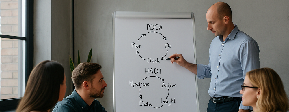 PDCA vs HADI — как не перепутать инструменты принятия решений и выбрать нужный
